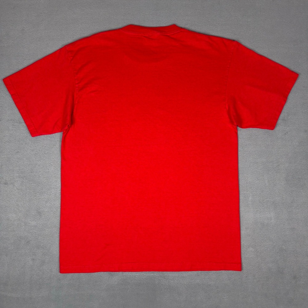 Vintage 90s Nike Ohio‎ State Buckeyes Football 97 Mens M Red Tee Made in USA - Picture 2 of 7